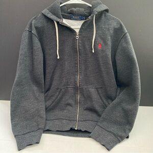 Polo by Ralph Lauren Charcoal Zip-Up Jacket
